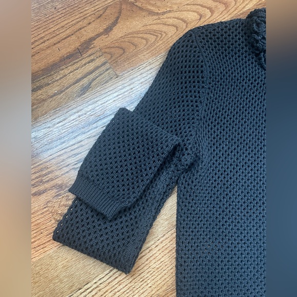 Red Valentino Black knitted mesh Cardigan size XS - Picture 8 of 17